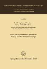 Beitrag zum experimentellen Problem der Messung schneller Elektrodenvorgänge