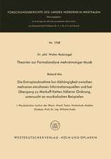 Theorien zur Formalanalyse mehrstimmiger Musik