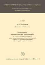 Untersuchungen auf dem Gebiet der Zentimeterwellen: Die Darstellung der Reflexionsverhältnisse in einer Mehrschichtenanordnung mit einem Leitungsmodell im Hinblick auf die dielektrische Erwärmung im Strahlungsfeld ebener Zentimeterwellen