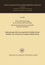 Untersuchungen über das magnetische Verhalten dünner Schichten von γ-Fe2O3 bei kurzzeitiger Feldeinwirkung