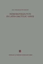 Homoeoteleuton in Latin dactylic verse