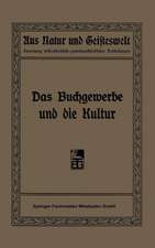 Das Buchgewerbe und die Kultur