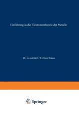 Einführung in die Elektronentheorie der Metalle