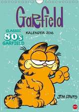 Garfield 80ies Classic Kalender (Wandkalender 2016 DIN A4 hoch)