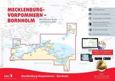 Sportbootkarten Satz 2: Mecklenburg-Vorpommern - Bornholm (Ausgabe 2019)