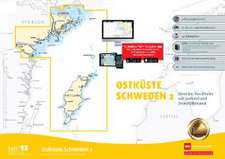 Sportbootkarten Satz 12: Ostküste Schweden 2 (Ausgabe 2022/2023)