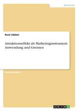 Attraktionseffekt als Marketinginstrument. Anwendung und Grenzen