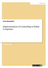 Implementation of Controlling in Public Companies