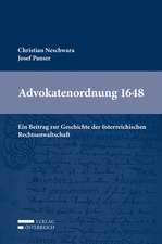 Advokatenordnung 1648