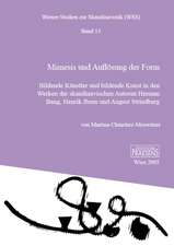 Mimesis und Auflösung der Form