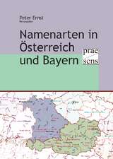 Namenarten in Österreich und Bayern