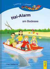 Hai-Alarm am Badesee