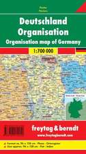 Deutschland Organisation 1 : 700 000. Planokarte