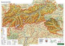 Desk pad DUO, school map of Tyrol 1:400,000