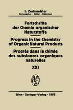 Progrès Dans La Chimie Des Substances Organiques Naturelles/Progress in the Chemistry of Organic Natural Products