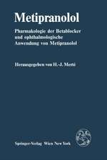 Metipranolol: Pharmakologie der Betablocker und ophthalmologische Anwendung von Metipranolol