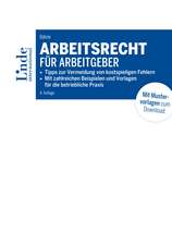 Arbeitsrecht für Arbeitgeber