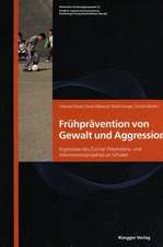 Frühprävention von Gewalt und Aggression