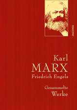 Karl Marx / Friedrich Engels - Gesammelte Werke (Leinenausg. mit goldener Schmuckprägung)