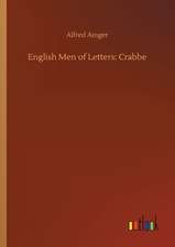 English Men of Letters: Crabbe