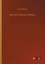 Epochs of Ancient History