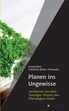 Planen ins Ungewisse