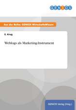 Weblogs als Marketing-Instrument