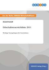 Erbschaftsteuerrichtlinie 2011