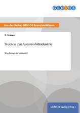 Studien zur Automobilindustrie