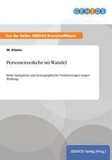 Personenverkehr im Wandel