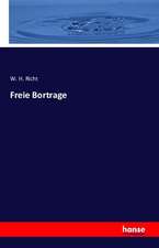 Freie Bortrage