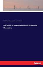 Fifth Report of the Royal Commission on Historical Manuscripts