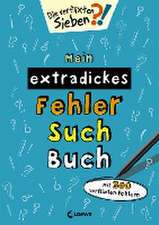 Mein extradickes Fehler-Such-Buch (petrol)