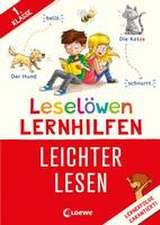 Leselöwen Lernhilfen - Leichter lesen - 1. Klasse