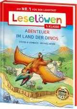 Leselöwen 1. Klasse - Abenteuer im Land der Dinos