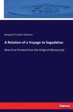 A Relation of a Voyage to Sagadahoc