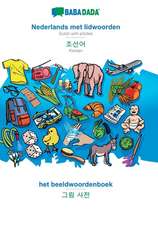 BABADADA, Nederlands met lidwoorden - Korean (in Hangul script), het beeldwoordenboek - visual dictionary (in Hangul script)