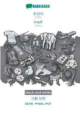 Korean (in Hangul script) - Tigrinya (in ge'ez script), visual dictionary, BW