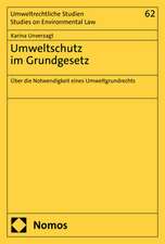 Umweltschutz im Grundgesetz