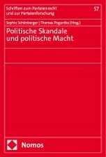 Politische Skandale und politische Macht