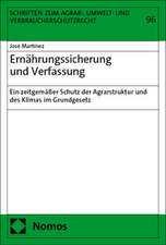 Ernährungssicherung und Verfassung