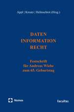 Daten - Information - Recht