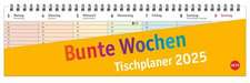 Bunte Wochen Wochenquerplaner 2025