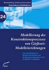 Modellierung des Konstruktionsprozesses von Gießerei-Modelleinrichtungen