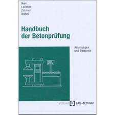 Handbuch der Betonprüfung