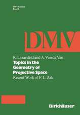 Topics in the Geometry of Projective Space: Recent Work of F.L. Zak