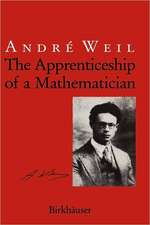 The Apprenticeship of a Mathematician