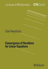 Convergence of Iterations for Linear Equations