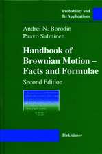 Handbook of Brownian Motion - Facts and Formulae