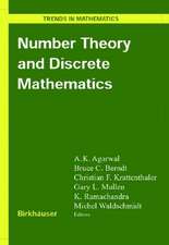 Number Theory and Discrete Mathematics